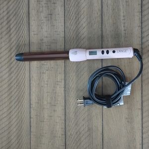 L'ange Lustre Titanium Curling Wand - Blush